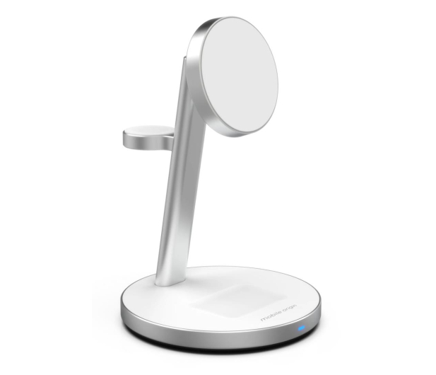 Mobile Origin Qi2 PowerStand 3in1 with GAN adapter 35W white/silver - 1270860 - zdjęcie